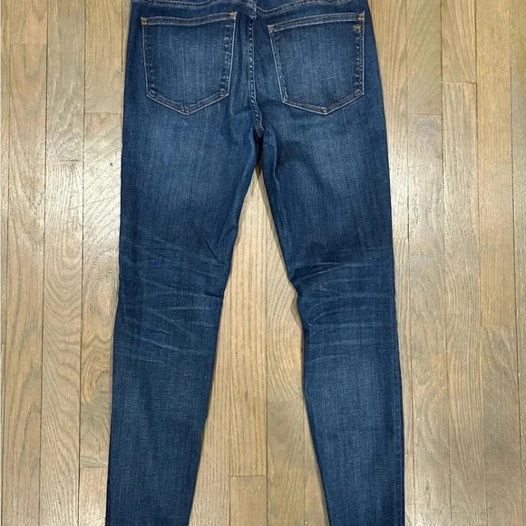 Madewell 8in Skinny Jeans Size 28 Used In Great Condition Smoke Free Environment - Picture 3 of 3